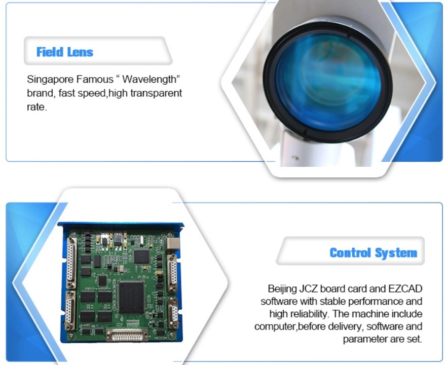 Industrial Fiber/CO2/UV Laser Marking Printer Equipment Machine with CCD Camera